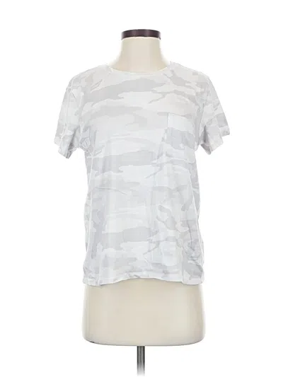 Pre-owned Abercrombie & Fitch Short Sleeve T-shirt In Silver