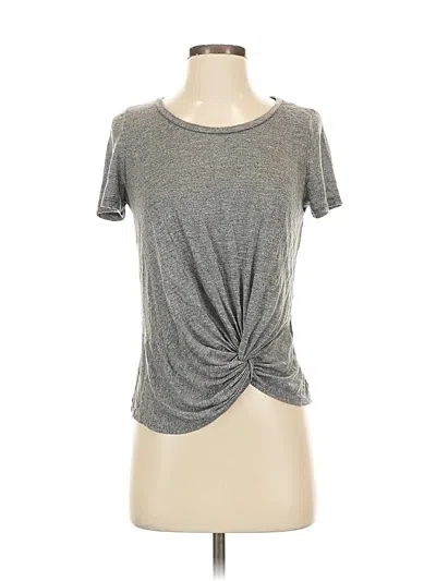 Pre-owned Abercrombie & Fitch Short Sleeve T-shirt In Silver