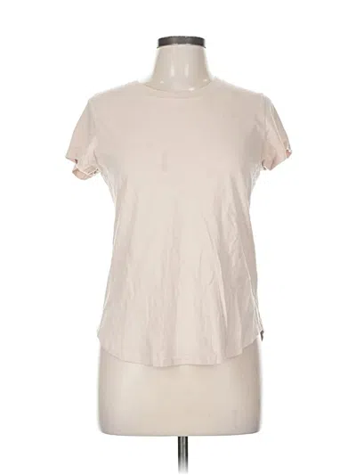 Pre-owned Abercrombie & Fitch Short Sleeve T-shirt In White