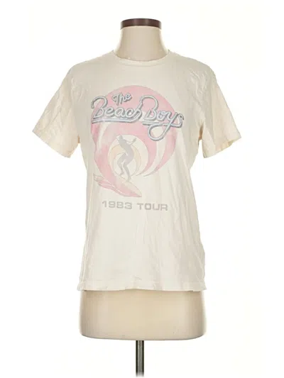 Pre-owned Abercrombie & Fitch Short Sleeve T-shirt In White