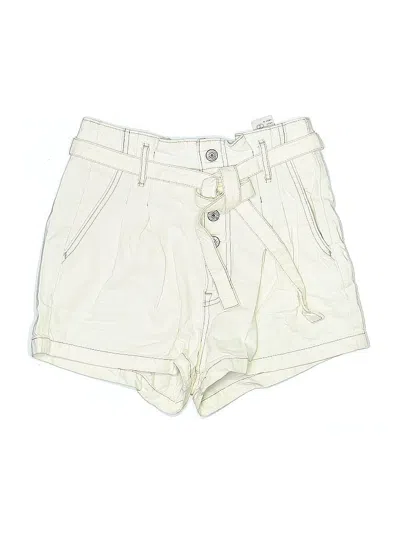 Pre-owned Abercrombie & Fitch Shorts In White