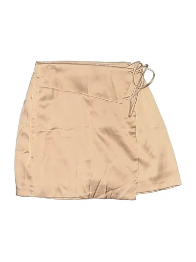 Pre-owned Abercrombie & Fitch Skort In Tan