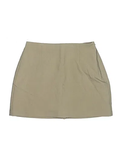 Pre-owned Abercrombie & Fitch Skort In Tan