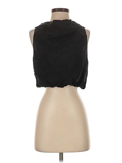 Abercrombie & Fitch Sleeveless Blouse In Gray