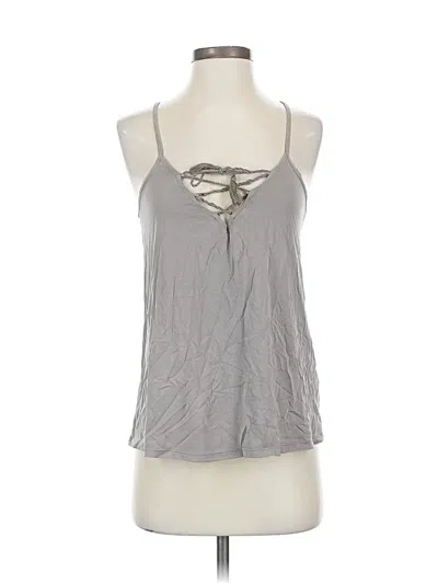 Pre-owned Abercrombie & Fitch Sleeveless Blouse In Gray