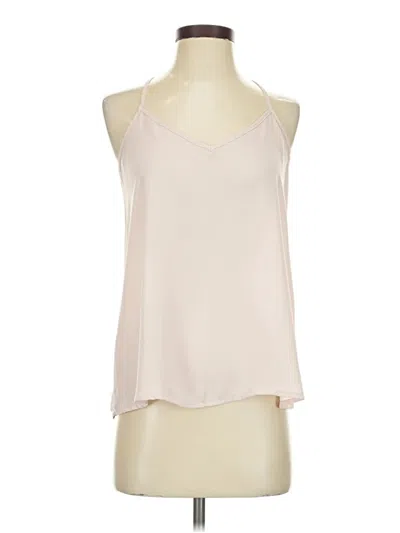 Abercrombie & Fitch Sleeveless Blouse In Neutral