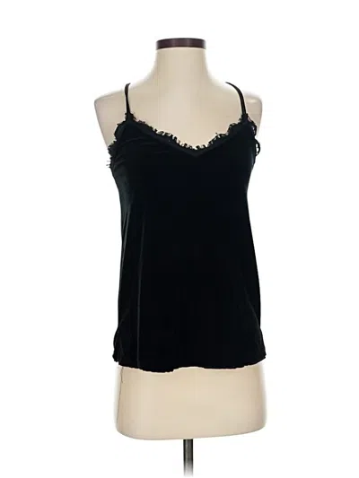 Pre-owned Abercrombie & Fitch Sleeveless Top Black Sweetheart Neckline Tops