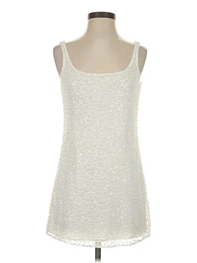 Abercrombie & Fitch Sleeveless Top Silver Scoop Neck Tops
