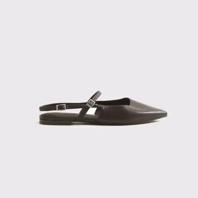Abercrombie & Fitch Slingback Flats In Brown