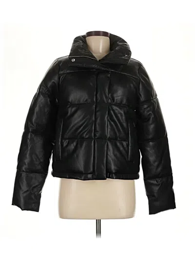 Pre-owned Abercrombie & Fitch Snow Jacket In Black