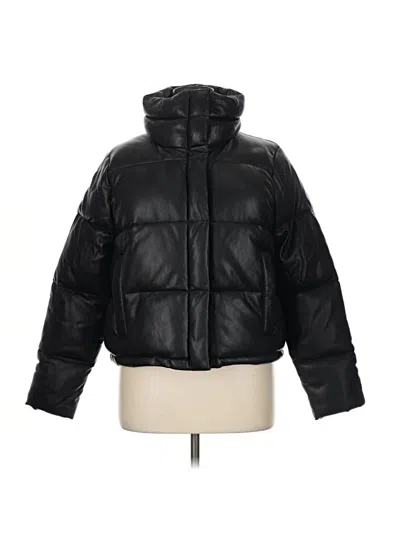 Pre-owned Abercrombie & Fitch Snow Jacket In Black