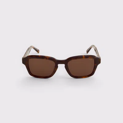 Abercrombie & Fitch Square Sunglasses In Brown