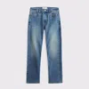 Abercrombie & Fitch Straight Jeans In Blue