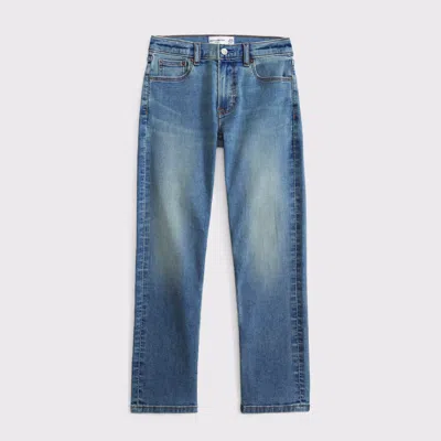 Abercrombie & Fitch Kids' Straight Jeans In Blue