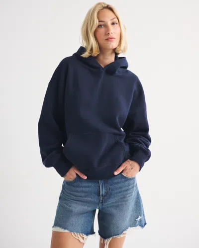 Abercrombie & Fitch Sunday Popover Hoodie In Blue
