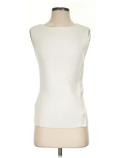 Abercrombie & Fitch Sweater Vest In Ivory