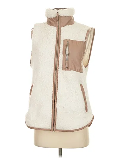 Pre-owned Abercrombie & Fitch Sweater Vest In Tan