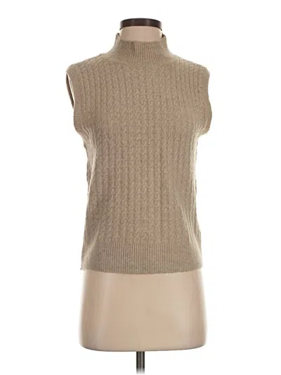 Pre-owned Abercrombie & Fitch Sweater Vest In Tan