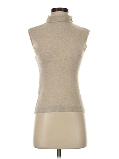 Pre-owned Abercrombie & Fitch Sweater Vest In Tan