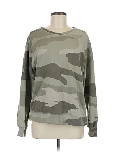 Pre-owned Abercrombie & Fitch Sweatshirt In Green