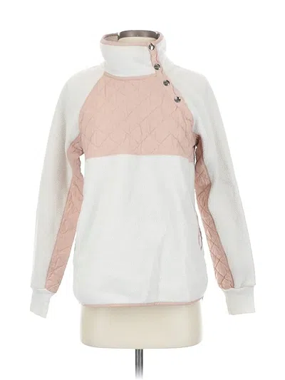 Pre-owned Abercrombie & Fitch Sweatshirt In White