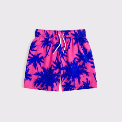 Abercrombie & Fitch Kids' Swim Trunks In Blue