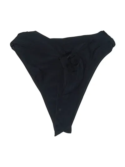 Pre-owned Abercrombie & Fitch Swimsuit Bottoms In Black