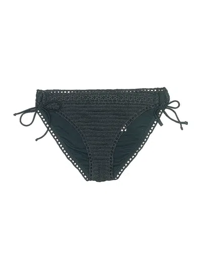 Pre-owned Abercrombie & Fitch Swimsuit Bottoms In Black