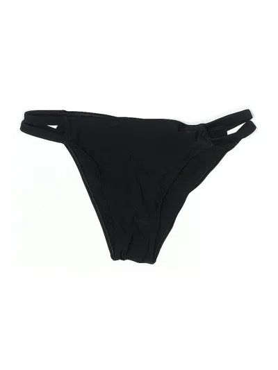 Pre-owned Abercrombie & Fitch Swimsuit Bottoms In Black