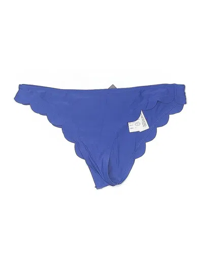 Pre-owned Abercrombie & Fitch Swimsuit Bottoms In Blue