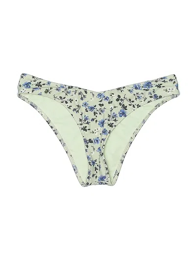 Pre-owned Abercrombie & Fitch Swimsuit Bottoms In Green