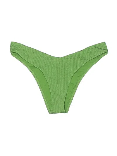 Pre-owned Abercrombie & Fitch Swimsuit Bottoms In Green