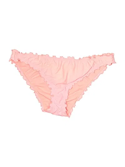 Pre-owned Abercrombie & Fitch Swimsuit Bottoms In Pink