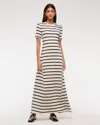 Abercrombie & Fitch T-shirt Knit Maxi Dress In Neutral