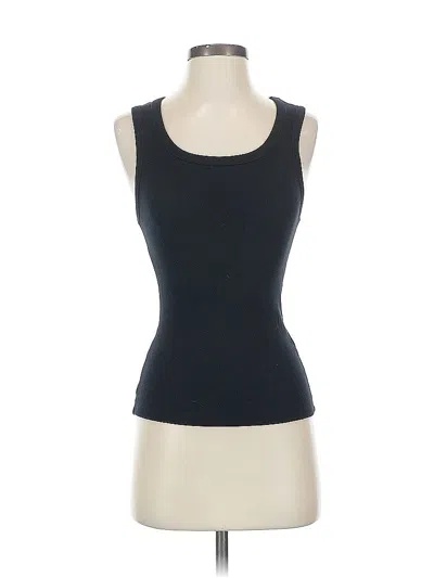 Pre-owned Abercrombie & Fitch Tank Top Black Strapless Neckline Tops