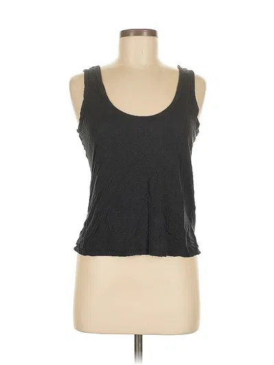 Pre-owned Abercrombie & Fitch Tank Top Black Strapless Neckline Tops