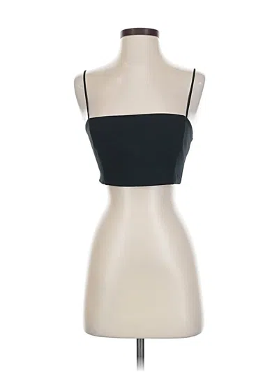 Pre-owned Abercrombie & Fitch Tank Top Black Strapless Neckline Tops