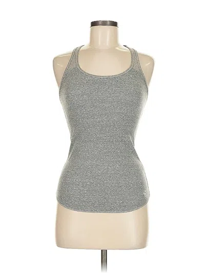 Pre-owned Abercrombie & Fitch Tank Top Gray Halter Neckline Tops
