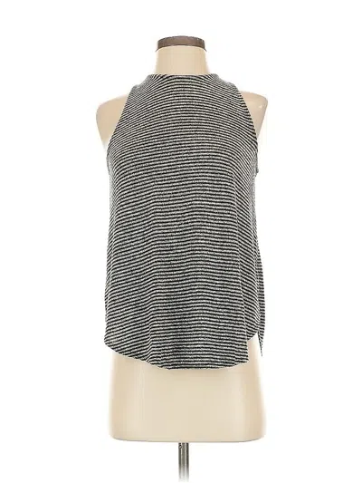 Pre-owned Abercrombie & Fitch Tank Top Gray Halter Neckline Tops