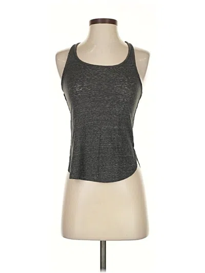 Pre-owned Abercrombie & Fitch Tank Top Gray Halter Neckline Tops
