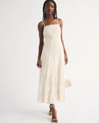 Abercrombie & Fitch The A&f Bra-free Convertible Maxi Dress In White