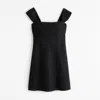 Abercrombie & Fitch The A&f Emerson Cap Sleeve Mini Dress In Black