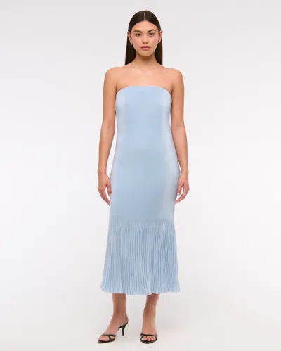 Abercrombie & Fitch The A&f Giselle Pleat Release Midi Dress