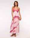 Abercrombie & Fitch The A&f Julia Slip Cutout Maxi Dress In Multi