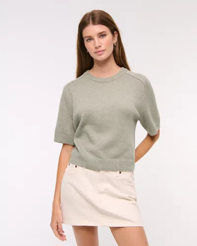 Abercrombie & Fitch The A&f Madeline Crew Sweater Tee