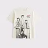 Abercrombie & Fitch The Beatles Vintage-inspired Graphic Tee In White