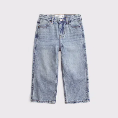 Abercrombie & Fitch Kids' Toddler Baggy Jeans In Blue