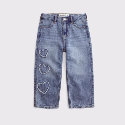 Abercrombie & Fitch Kids' Toddler Baggy Jeans In Blue