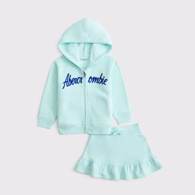 Abercrombie & Fitch Kids' Toddler Fleece Skirt Set In Yellow
