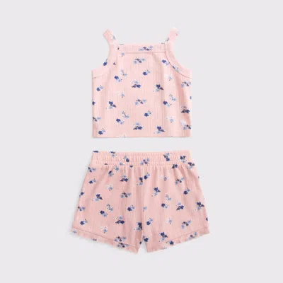 Abercrombie & Fitch Kids' Toddler Pointelle Set In Pink